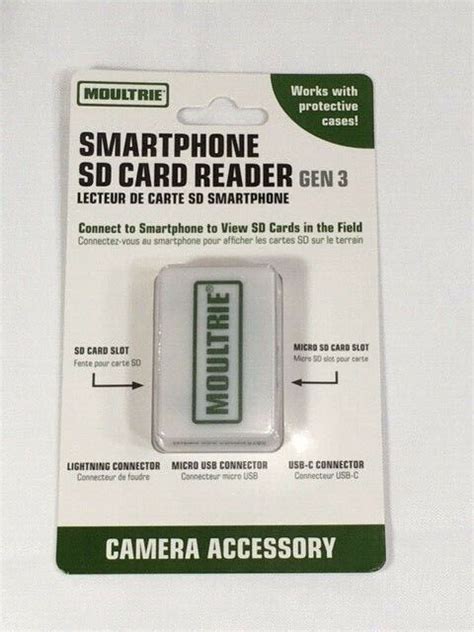 android will not read moultrie smart card reader|moultrie card reader gen 3.